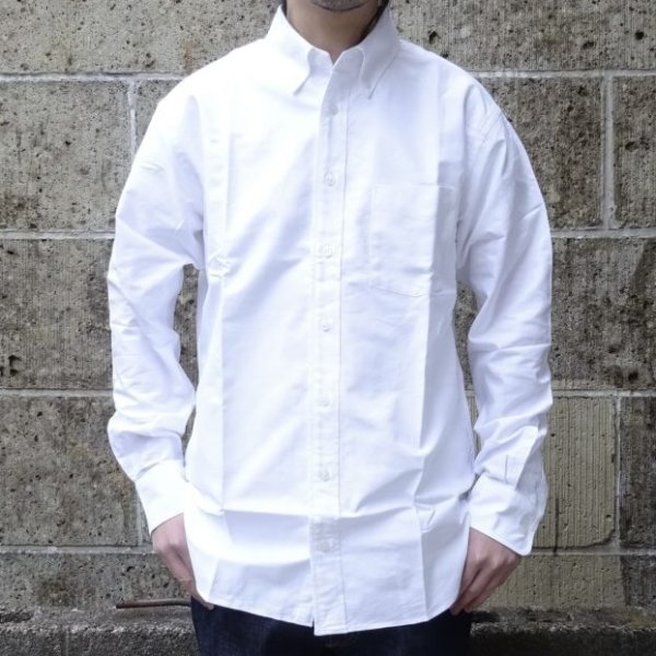 画像4: SERO (セロ) B.D. REGULAR SHIRT OXFORD ホワイト (4)