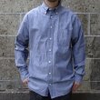 画像1: SERO (セロ) B.D. REGULAR SHIRTS CHAMBRAY インディゴ (1)