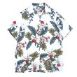 画像4: TWO PALMS (トゥーパームス) S/S Hawaiian Shirt HAWAIIAN ORCHID ホワイト (4)