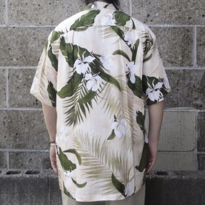 画像3: TWO PALMS (トゥーパームス) S/S Hawaiian Shirt GINGER クリーム