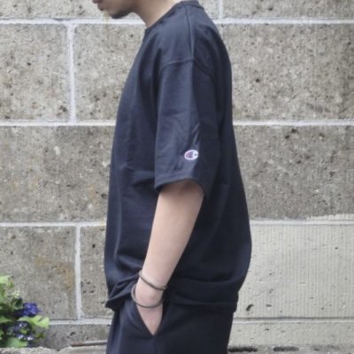 画像2: Champion (チャンピオン) 7oz Heritage Jersey T-Shirts ブラック