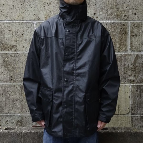 画像1: HIGHLANDER (ハイランダー) Tempest Rain Jacket ブラック (1)