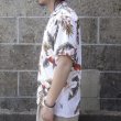 画像2: TWO PALMS (トゥーパームス) S/S Hawaiian Shirt HAWAIIAN ORCHID ホワイト (2)