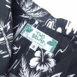 画像6: TWO PALMS (トゥーパームス) L/S Hawaiian collar shirt / Cotton LOVE SHACK ブラック (6)