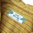 画像6: TWO PALMS (トゥーパームス) L/S with side slit ロバートカフマン ファブリック / Ponderosa plaids オークル ”SAMPLE” (6)