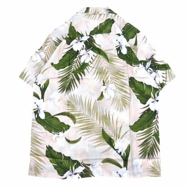 画像2: TWO PALMS (トゥーパームス) S/S Hawaiian Shirt GINGER クリーム (2)