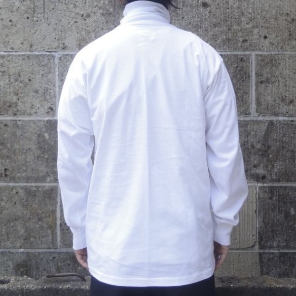 画像7: LIFEWEAR (ライフウェア) LONG SLEEVE TURTLENECK TEE ホワイト (7)