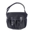 画像1: Billingham (ビリンガム) Studio Satchel ブラック (1)