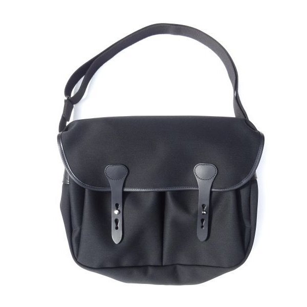 画像1: Billingham (ビリンガム) Studio Satchel ブラック (1)