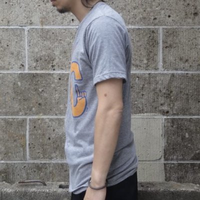 画像2: PALMER CASH (パルマーキャッシュ) NYC HANDS T-Shirts グレー 