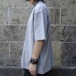 画像5: MIDA (ミダ) CREW NECK POCKET TEE S/S ヘザーグレー (5)