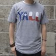 画像1: PALMER CASH (パルマーキャッシュ) CDR Y'ALL T-Shirts グレー  (1)