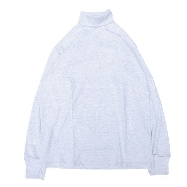 画像1: LIFEWEAR (ライフウェア) LONG SLEEVE TURTLENECK TEE アッシュ (1)
