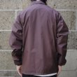 画像7: United Sports (ユナイテッドスポーツ) ナイロンコーチジャケット マルーン (7)