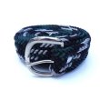 画像1: Brushy Creek Belt & Buckle Co. (ブラッシークリーク) Nylon Web Belt ハンターグリーン (1)
