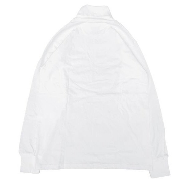 画像2: LIFEWEAR (ライフウェア) LONG SLEEVE TURTLENECK TEE ホワイト (2)
