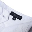 画像3: RICCARDO METHA (リカルドメッサ) 1TUCK WIDE PANTS DRAGON TWILL ホワイト (3)