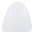 画像1: LIFEWEAR (ライフウェア) LONG SLEEVE MOCK NECK TEE ホワイト (1)