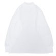 画像2: LIFEWEAR (ライフウェア) LONG SLEEVE MOCK NECK TEE ホワイト (2)