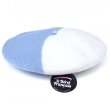 画像2: Le Beret Francais (ル ベレー フランセ) UNISEX BERET ホワイト/ライトブルー (2)