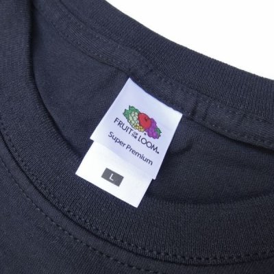 画像3: Deadstock EURO FRUIT OF THE LOOM TEE ブラック
