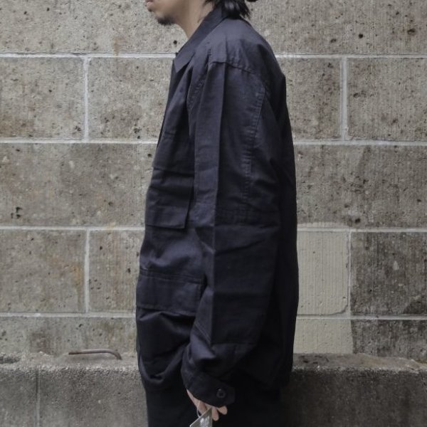 画像6: ROTHCO (ロスコ) BDU SHIRT RIP STOP WITH BIO WASH ブラック (6)