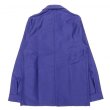 画像6: Le LABOUREUR (ルラブルール) MOLE SKIN COVERALL JK ネイビー (6)