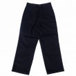 画像2: RICCARDO METHA (リカルドメッサ) 1TUCK WIDE TROUSERS ブラック (2)