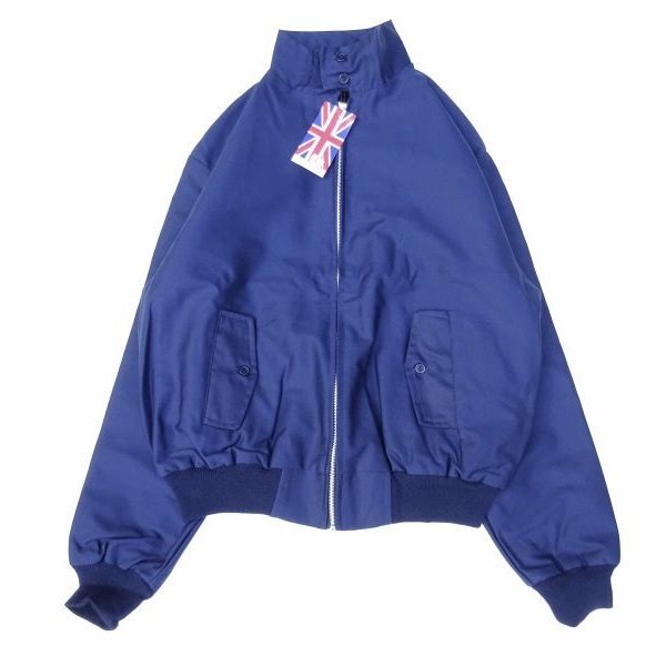 画像1: Deadstock 00's HARRINGTON JK UK製 ネイビー (1)