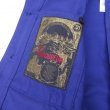 画像7: Le LABOUREUR (ルラブルール) MOLE SKIN COVERALL JK ネイビー (7)