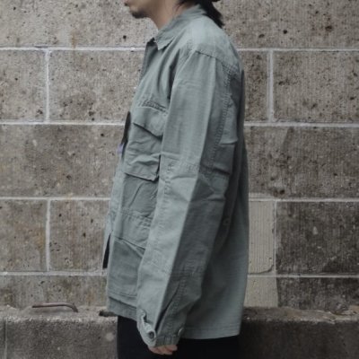 画像2: ROTHCO (ロスコ) BDU SHIRT RIP STOP WITH BIO WASH オリーブドラブ
