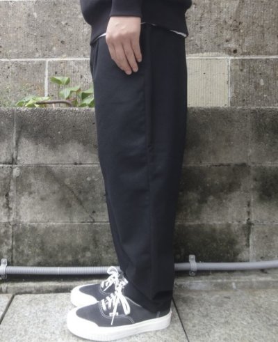 画像2: RICCARDO METHA (リカルドメッサ) 1TUCK CARROT ブラック