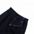 画像4: RICCARDO METHA (リカルドメッサ) 1TUCK WIDE TROUSERS ブラック (4)