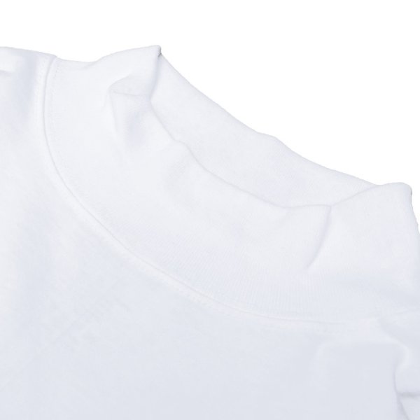 画像4: LIFEWEAR (ライフウェア) LONG SLEEVE MOCK NECK TEE ホワイト (4)