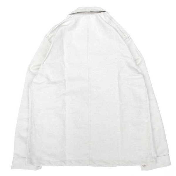 画像2: Le LABOUREUR (ルラブルール) VESTON LIN エクリュ (2)