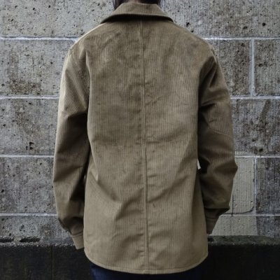 画像3: Le LABOUREUR (ルラブルール) VESTON VOLOURS コーデュロイ ベージュ