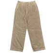 画像1: RICCARDO METHA (リカルドメッサ) 1TUCK WIDE PANTS CORDUROY カーキ (1)