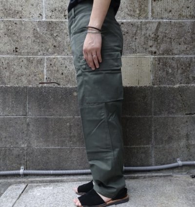画像2: Deadstock 70’s FRENCH ARMY AF PT フランス軍 メカニックパンツ オリーブ