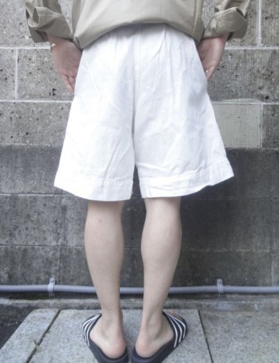 画像3: 80's ITALIAN WHITE GURKHA SHORTS ミントコンディション