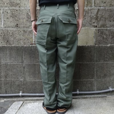 画像3: Deadstock US CIVILIAN ベイカーPT オリーブ