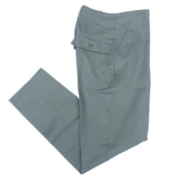 画像1: Deadstock US CIVILIAN ベイカーPT オリーブ (1)