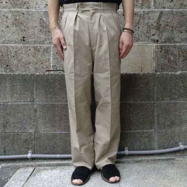 画像8: Deadstock 00’s オランダ軍 チノトラウザー カーキ (ベージュ) (8)