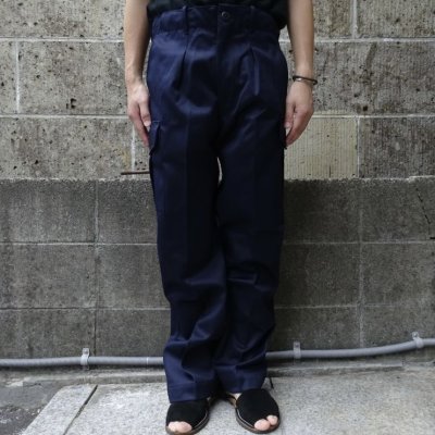 画像1: Deadstock UK ROYAL NAVY イギリス軍 カーゴパンツ 前期型 ネイビー