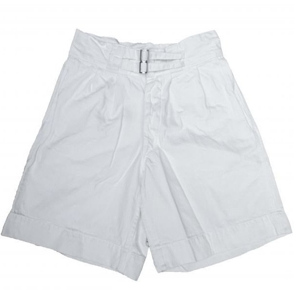 画像1: 80's ITALIAN WHITE GURKHA SHORTS ミントコンディション (1)