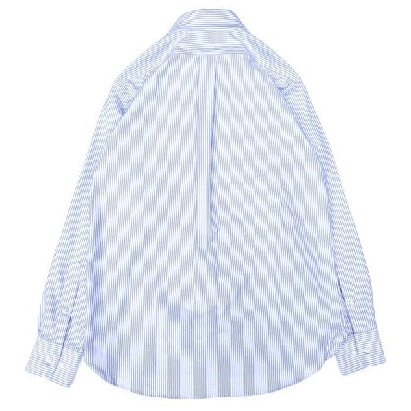 画像2: GAMBERT SHIRT (ギャンバートシャツ) B/D SHIRT OX STRIPE ネイビーストライプ (2)