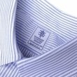 画像6: GAMBERT SHIRT (ギャンバートシャツ) B/D SHIRT OX STRIPE ネイビーストライプ (6)