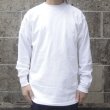 画像4: LIFEWEAR (ライフウェア) LONG SLEEVE CREWNECK TEE ホワイト (4)