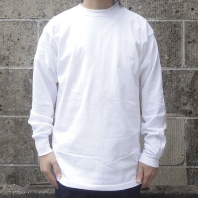 画像1: LIFEWEAR (ライフウェア) LONG SLEEVE CREWNECK TEE ホワイト