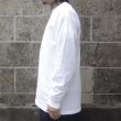 画像5: LIFEWEAR (ライフウェア) LONG SLEEVE CREWNECK TEE ホワイト (5)