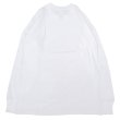 画像2: LIFEWEAR (ライフウェア) LONG SLEEVE CREWNECK TEE ホワイト (2)